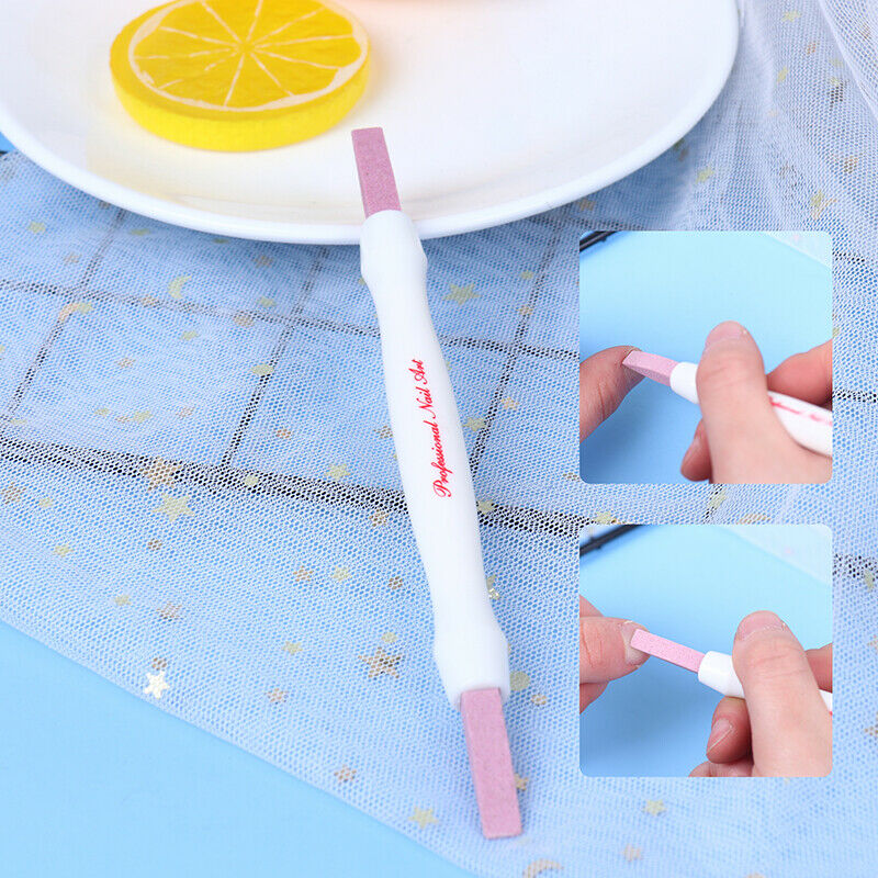 Nail Art Cuticle Remove Ceramic Rod 100/180 Scrubs Manicure Stick Stone T Tt