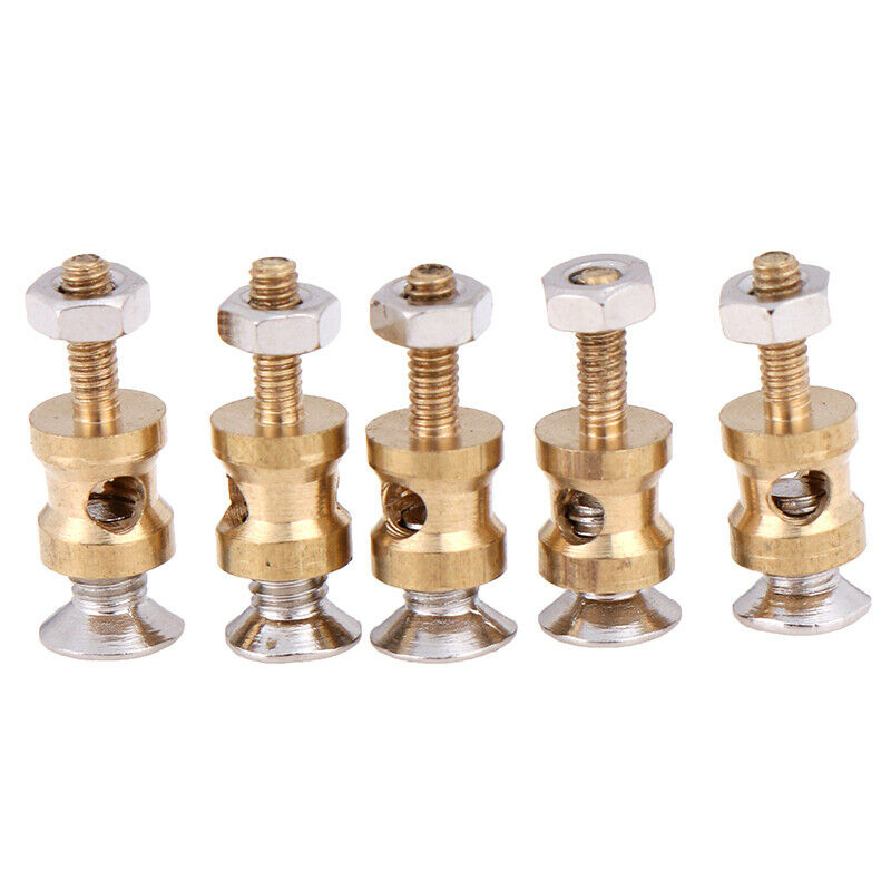 10Pcs Brass Linkage Stopper for 2.1mm Pushrod Connector for RC plane Mode.l8