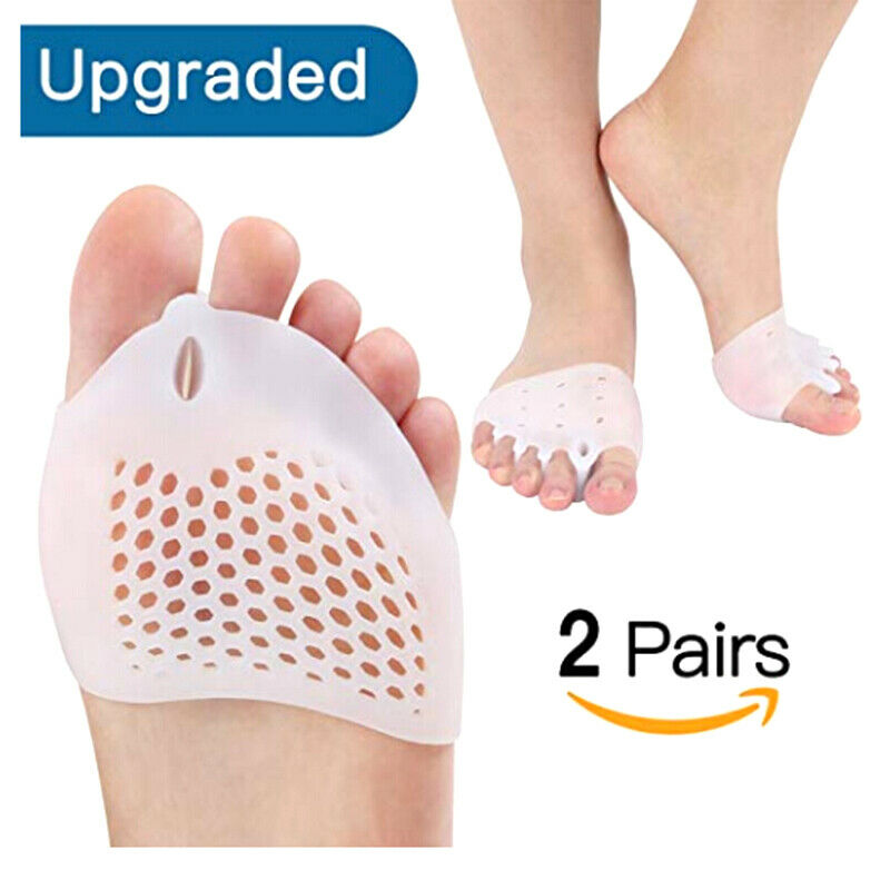 2X Claw Hammer Foot Toe Gel Pads Separators Crest Straightener Stretcher Prop HN