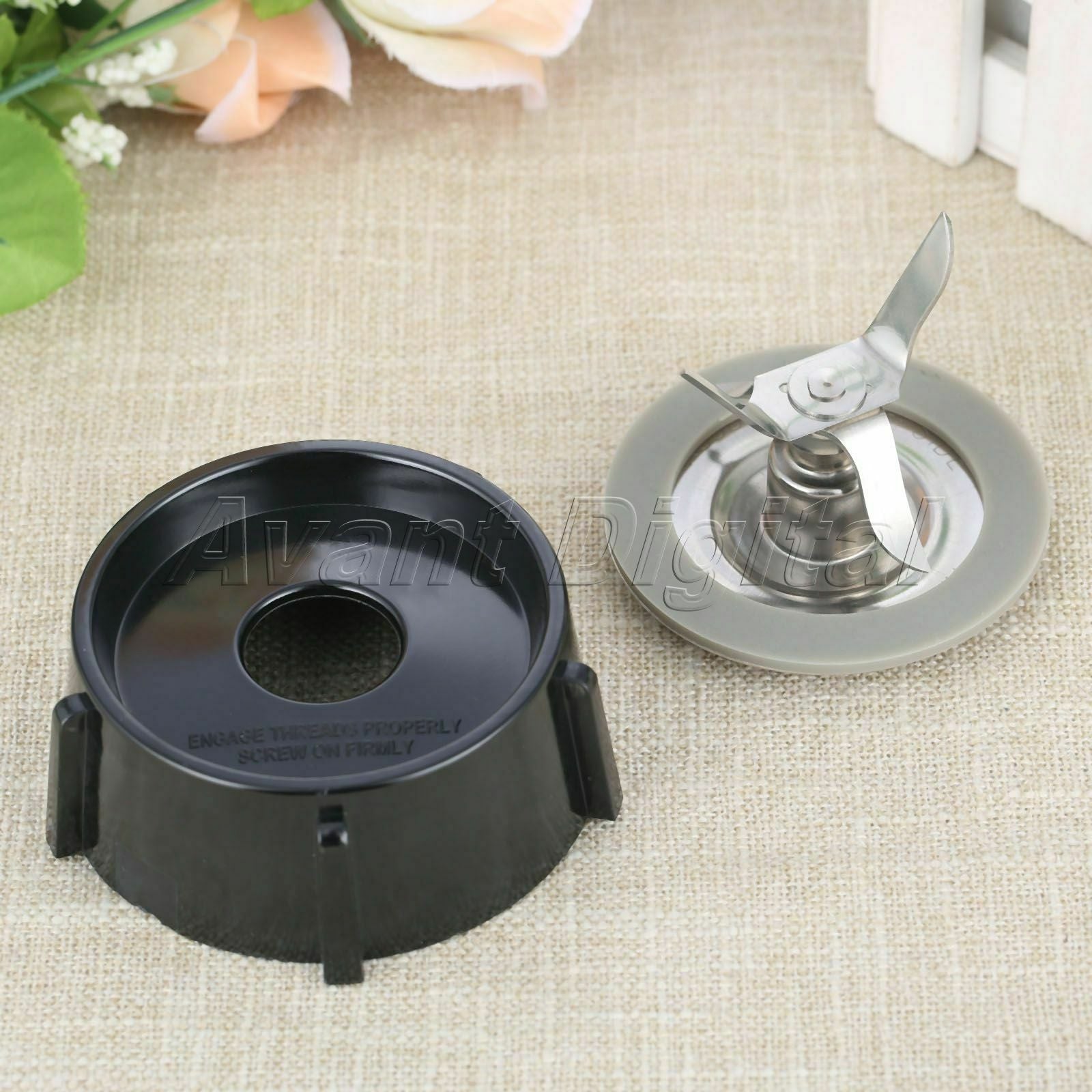 New Jar Bottom Base & 4961 Ice Blade Sealing Gasket O Ring Kit For Oster Blender