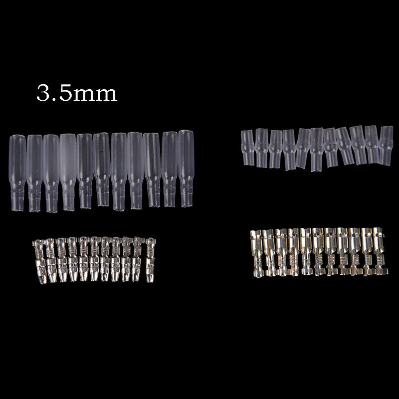 10set bullet terminal car electrical wire connector diameter 3.5mm pin set WF