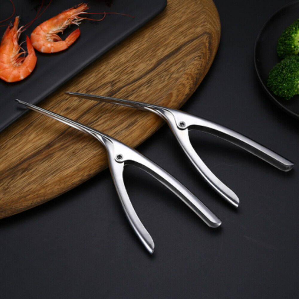 Stainless Steel Peel Shrimp Crayfish Shell Take Meat Shrimp Separation Tools