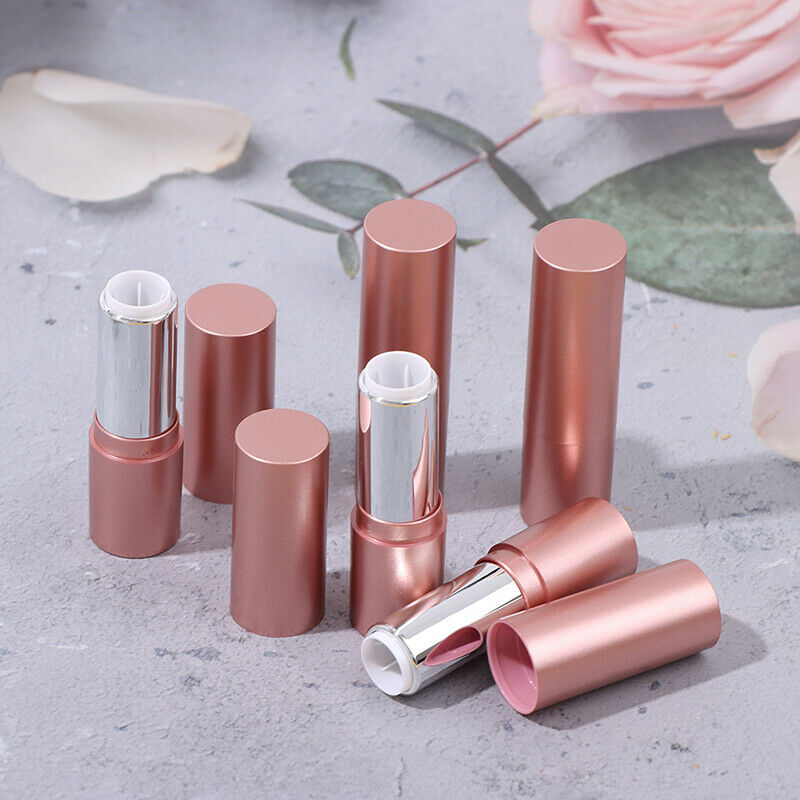 5Pcs Empty Lipstick Gloss Lip Balm Tube Clear Lip Gloss Container BottlDD