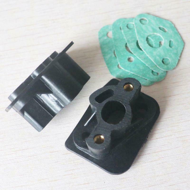 2pcs 36F / 33 Brush cutter intake manifold carburetor connector adaptor