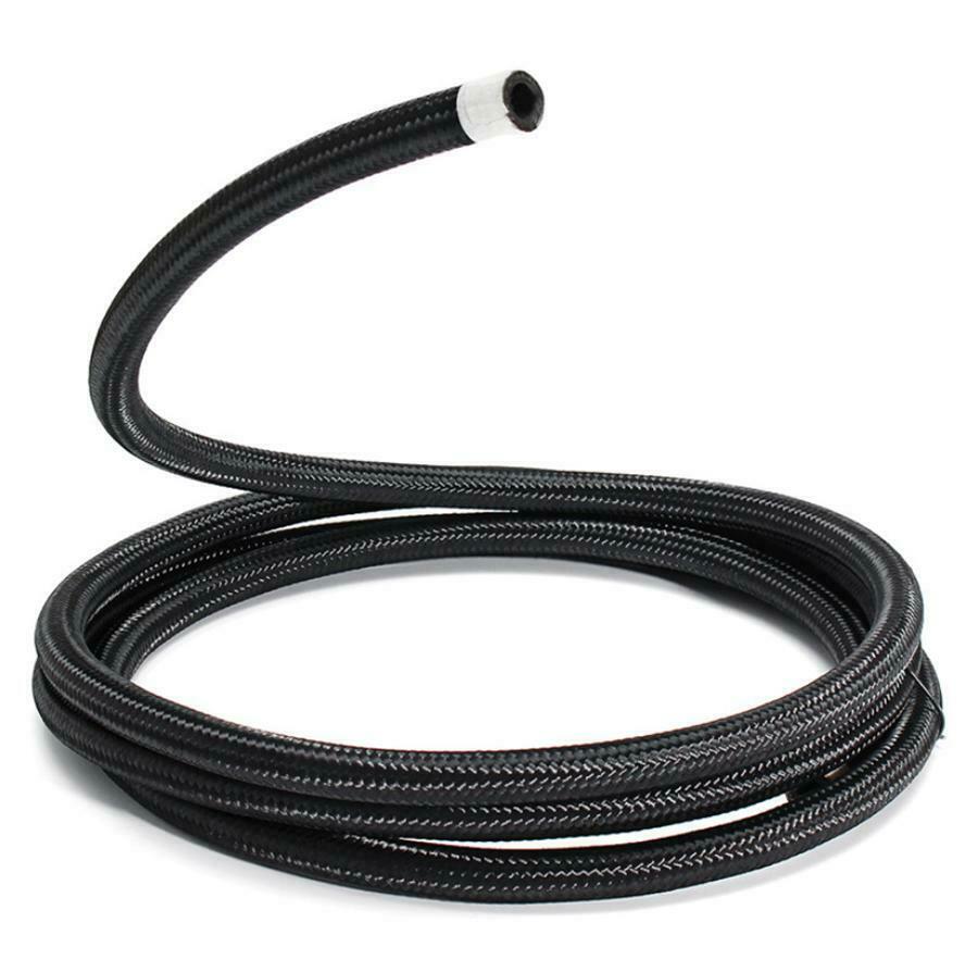 1M Nylon Steel Braided Fuel Oil Gas Line Hose AN16 AN-16 3.3ft Durable
