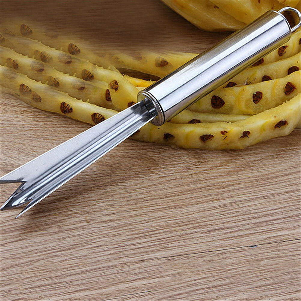 Stainless Steel Pineapple Eye Remover Fruit Peeler Slicer Cutter Kitchen Tool NC