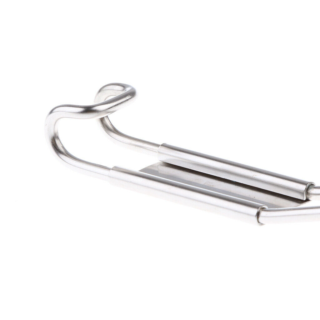 Outdoor Stainless Steel Barbecue Grid Lifter Gripper Anti Scald Grill Tools