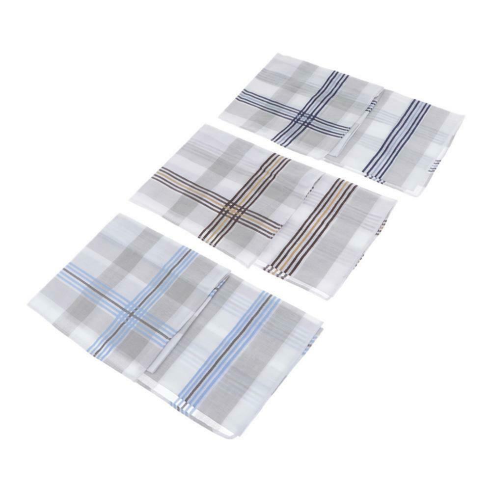 3 Pieces Men Fashion Square Hankerchief Hanky Wedding Party Handkerchiefs