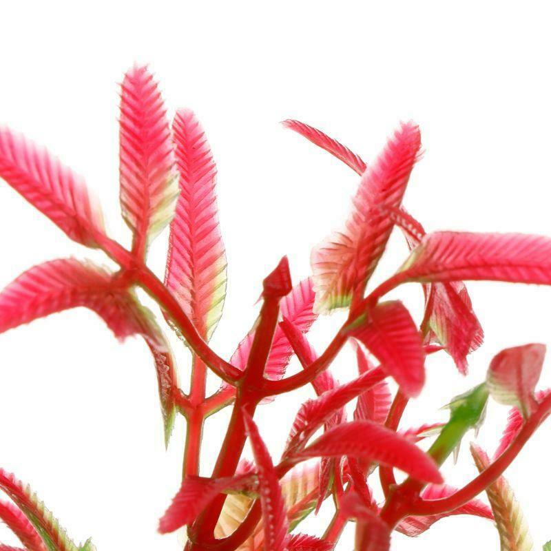 Aquatic Plant Aquarium Lifelike Plants Plastic Fish Tank Landscape Water Grass