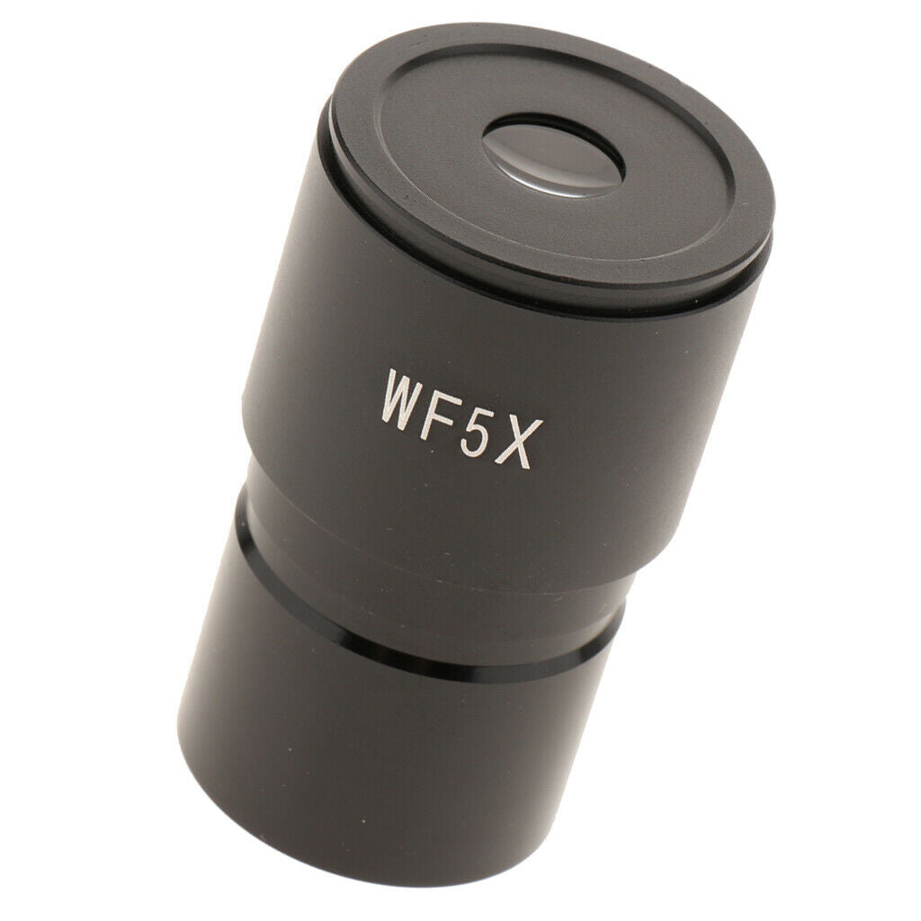 WF5X Biological Microscope Widefield Eyepiece Lens w/ Interface 30mm