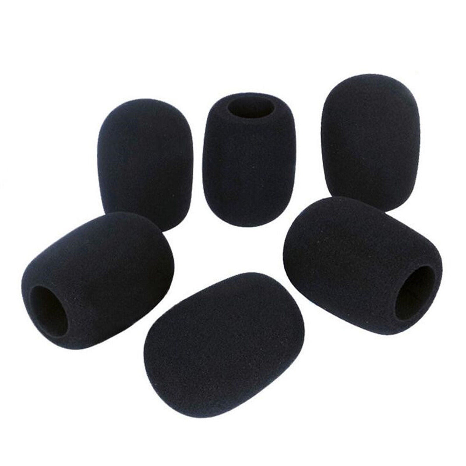 Pop Filter Windscreen Microphone Sponge Foam Cover For Blue Yeti Pro Mic Black