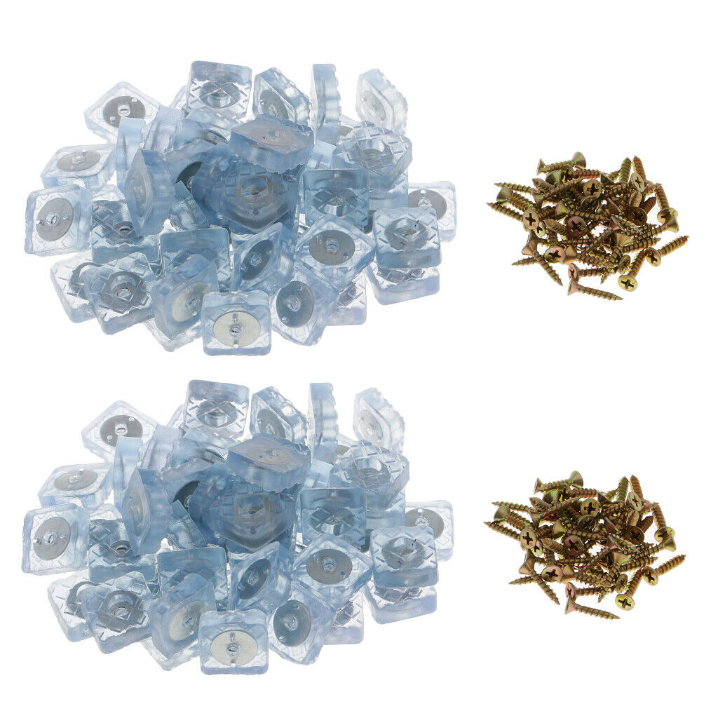 100 Pieces Non-slip Feet Rubber Furniture Plugs