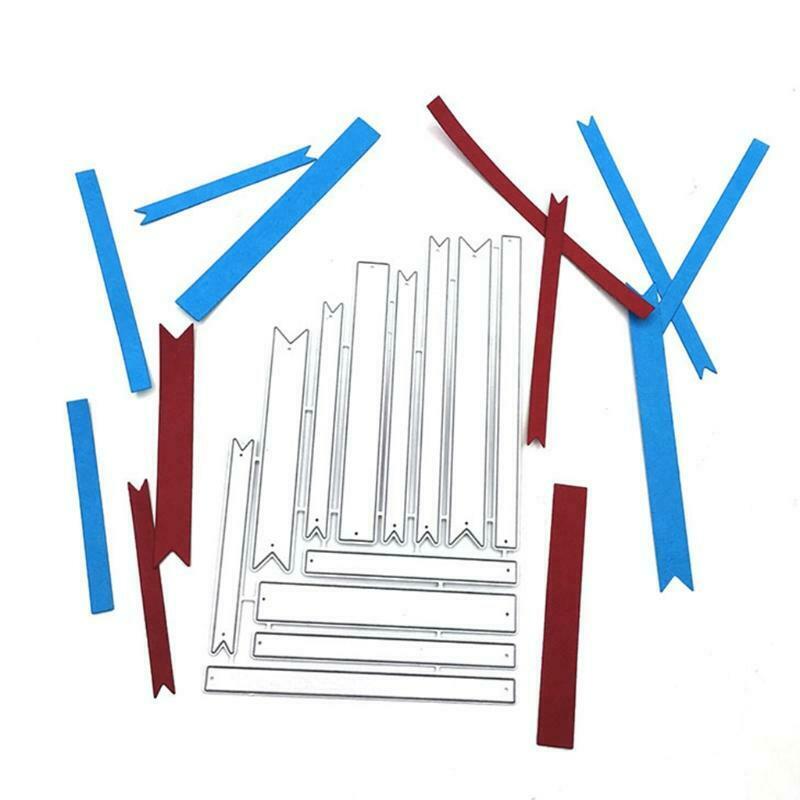 Strip Carbon Steel Cutting Dies DIY Scrapbooking Photo Album Embossing Paper