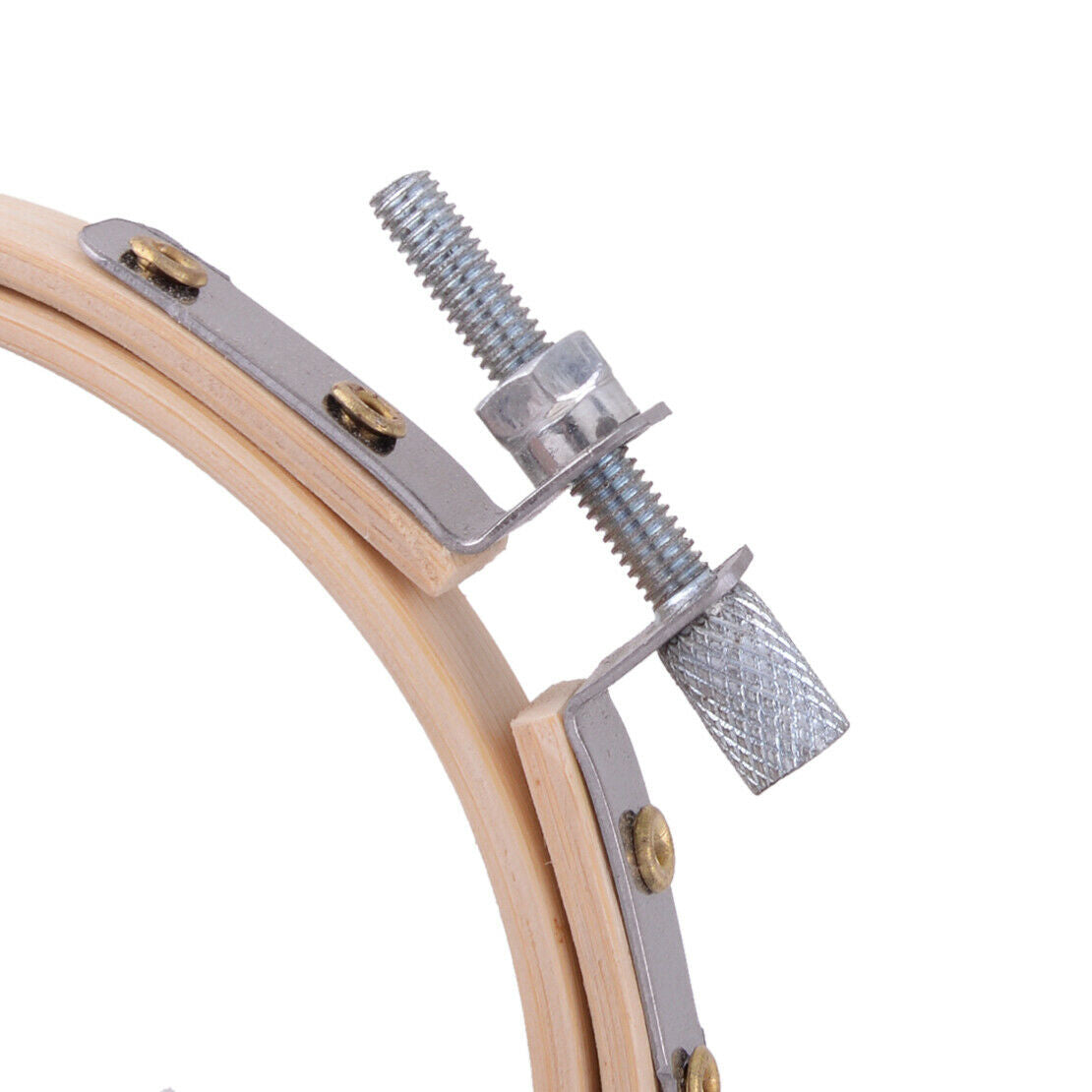 10pcs Embroidery Hoop Frame Bamboo Wood Round 3 Inch Cross Stitch Needlework New