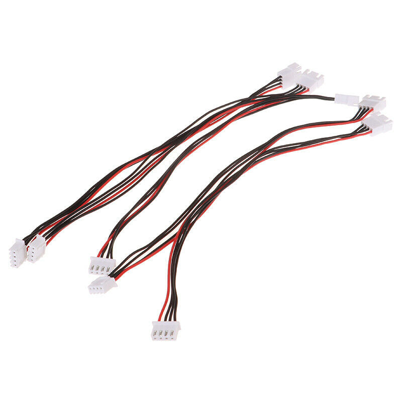 5Pcs JST-XH 4P 20cm 22AWG Lipo Balance Wire Extension Charged Cable Lead .l8