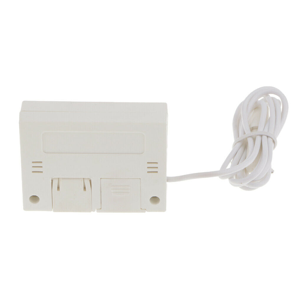 External Mini LCD Thermometer Temperature Metal Sensor Aquarium Refrigerator