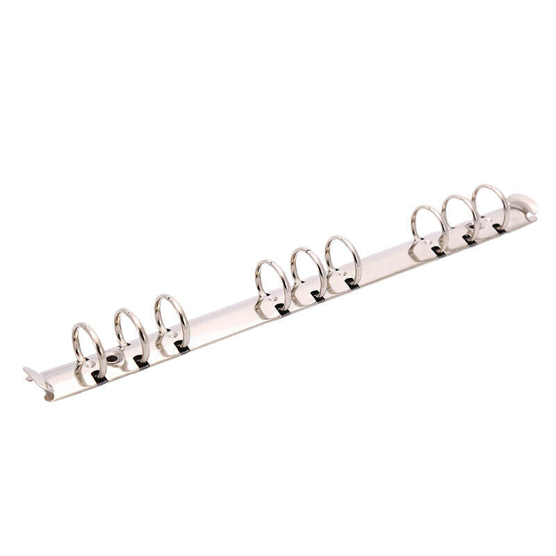 Metal Spiral Rings A5 Binder Clip With 2 Pair of Screw For Diary Notebook 9 RiI7