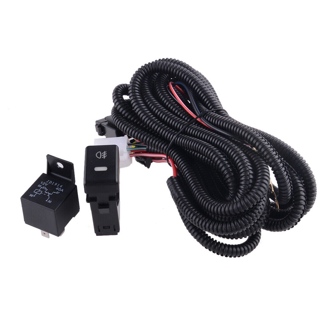 Fit For Suzuki Grand Vitara Swift Jimny Fog Light Wiring Harness Switch Kit B3