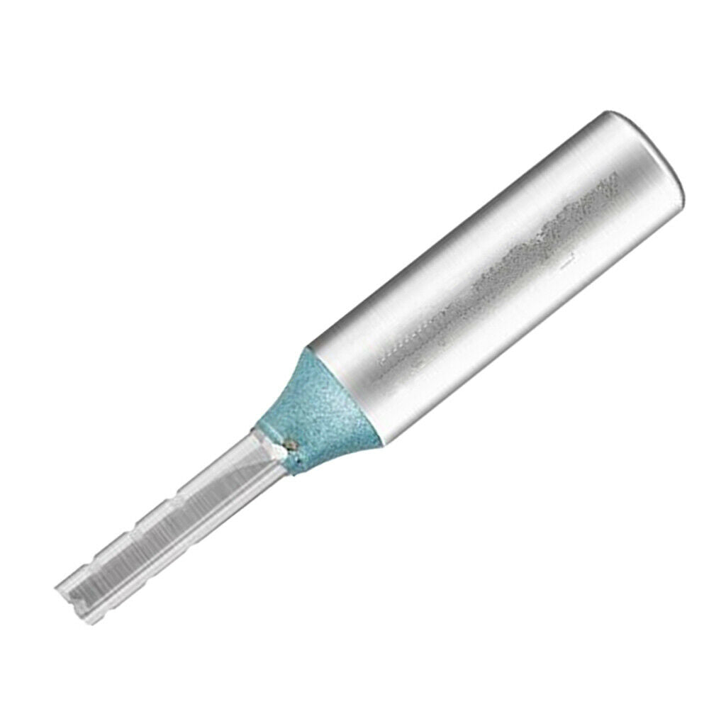 Three Flute Straight Bit with 1/2" Shank 0.5inchx8mmx35mm (SxDxL)