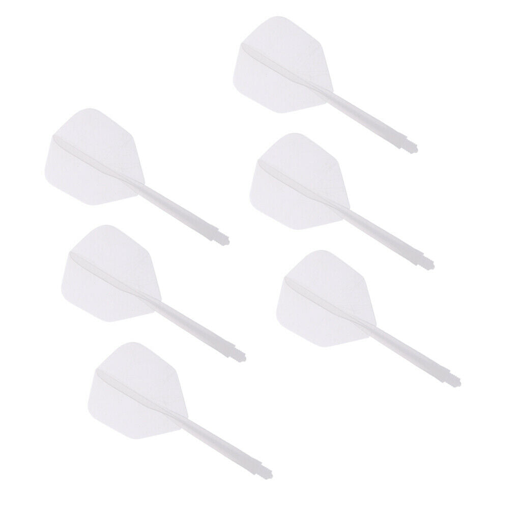 12Pcs Durable ABS  Stems With  Flights For 2BA Thread  Barrels