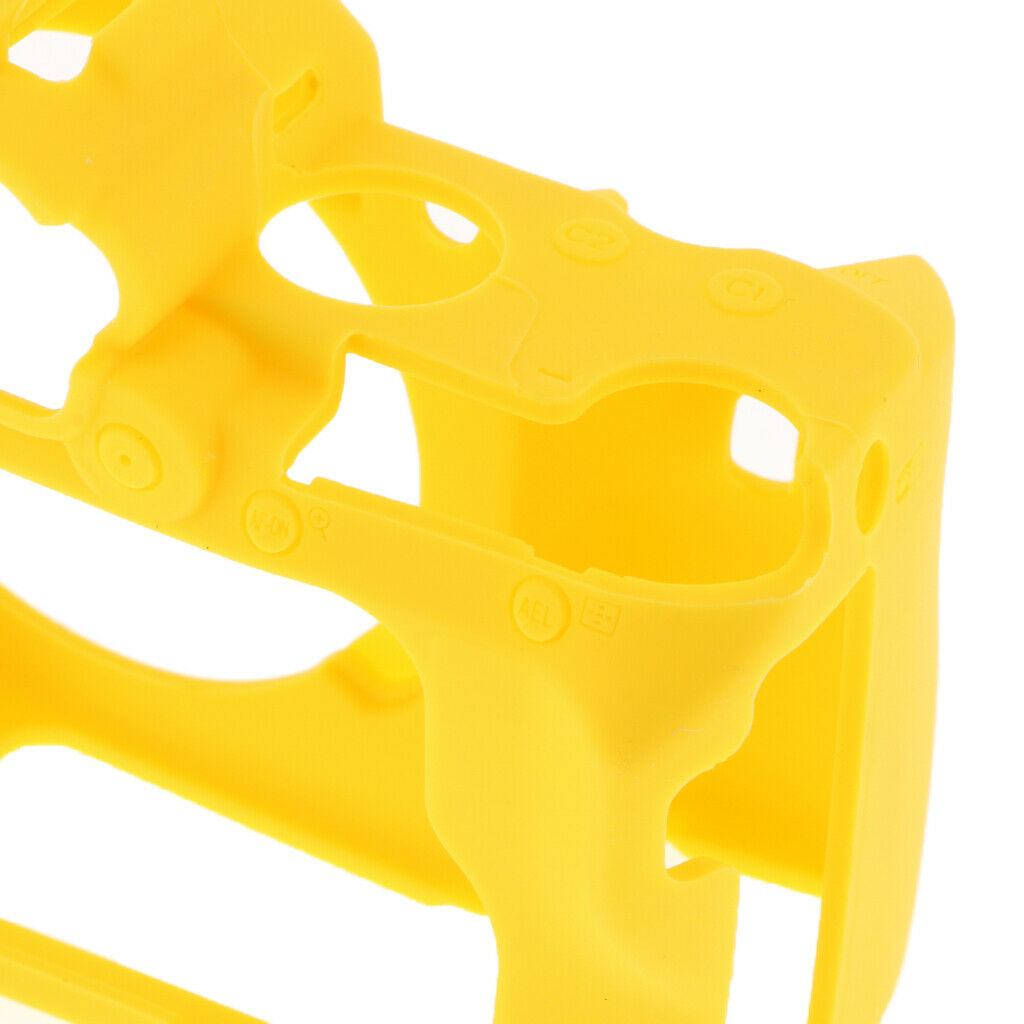 Yellow Soft Skin Silicone Cover Case for Sony A7III A7RIII A7MIII Camera