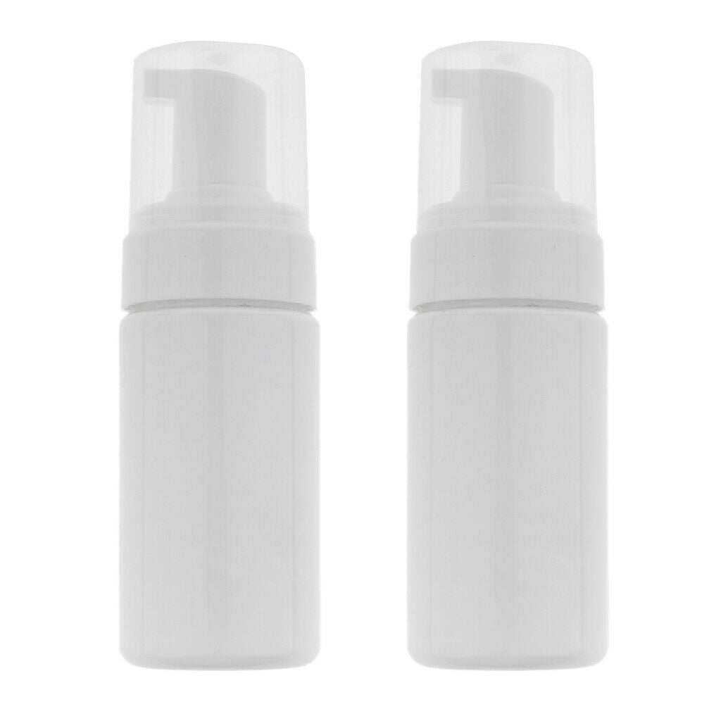 4 Pieces Foam Bottle Dispenser Soap Liquid Containers Shampoo Case 100ml