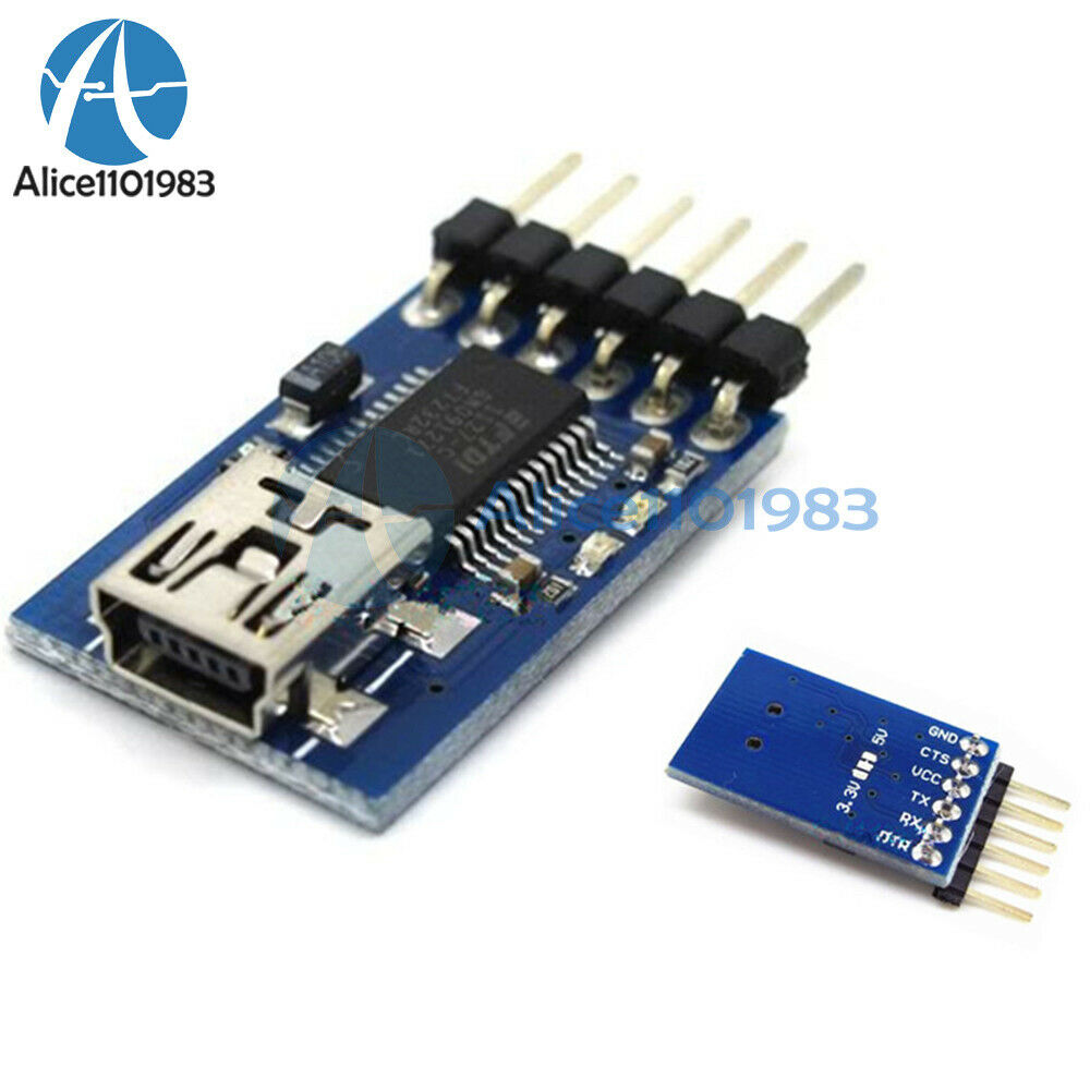 Pro Mini atmega328 5V 16M Arduino Compatible+FIDI FT232RL USB to Serial  Adapter
