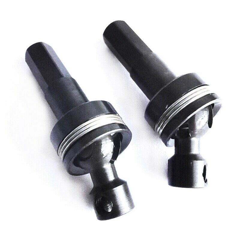 2 Pcs Metal Front Axle Universal CVD Drive Shaft for WPL C14 C24 C34 B14 B24R3O8
