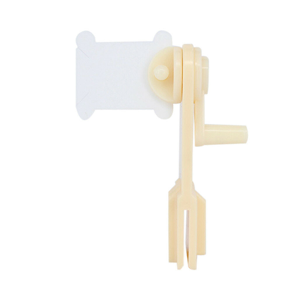 Yarn Wool Thread Winder Hand Operated Winding Tool with 30pcs Bobbins Holder