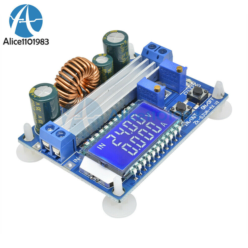 5.5-30V to 0.5-30V  Buck Boost Power Supply Step up down CC CV Module LCD 35W