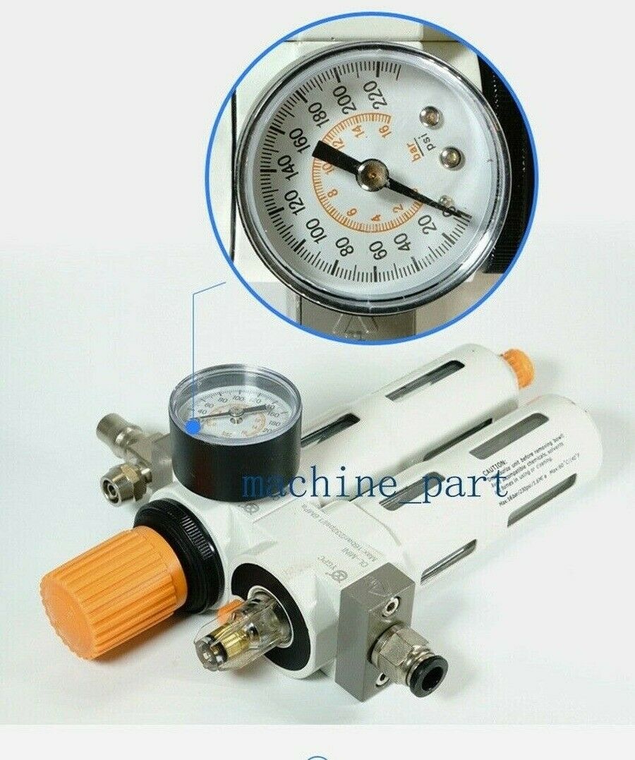 Tire Changer 1/4" Air Unit Filter Regulator Lubricator Pneumatic 1set