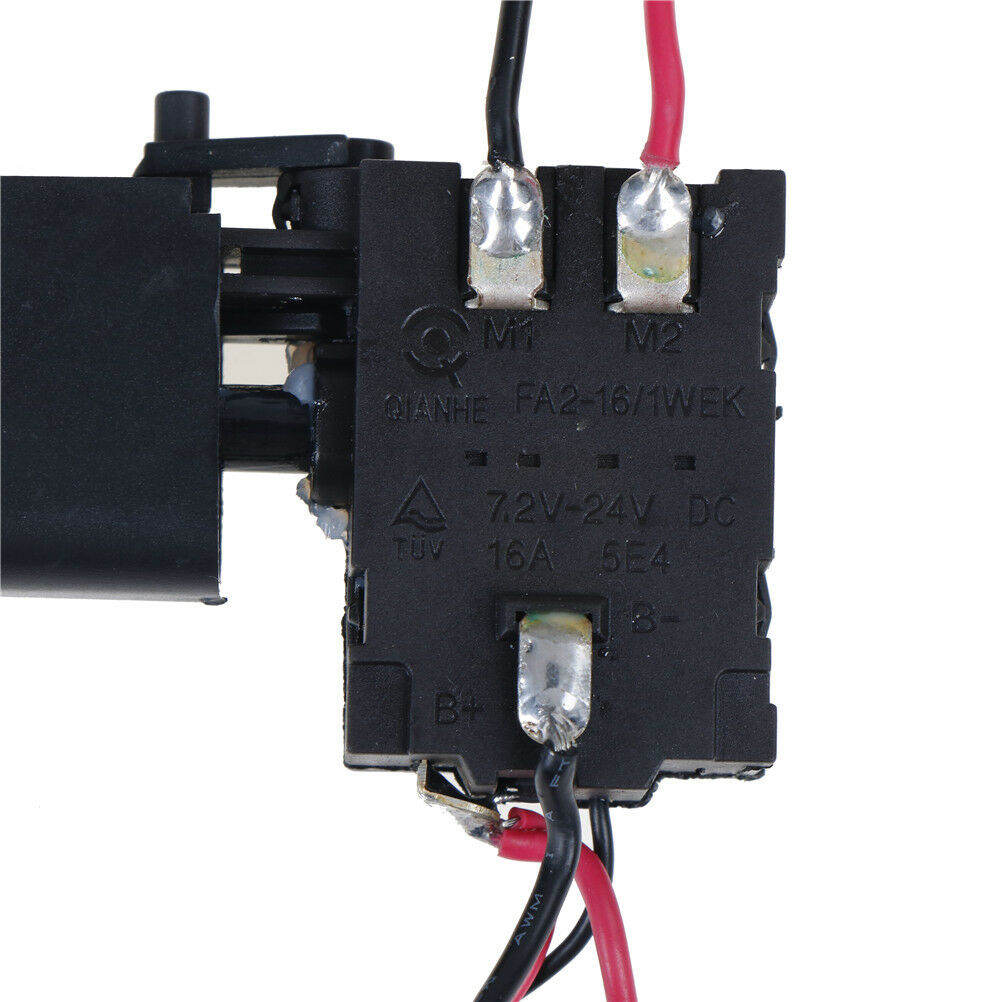 DC 7.2-24V Electric Drill Dustproof Speed Control Push Button Trigger Swit.l8