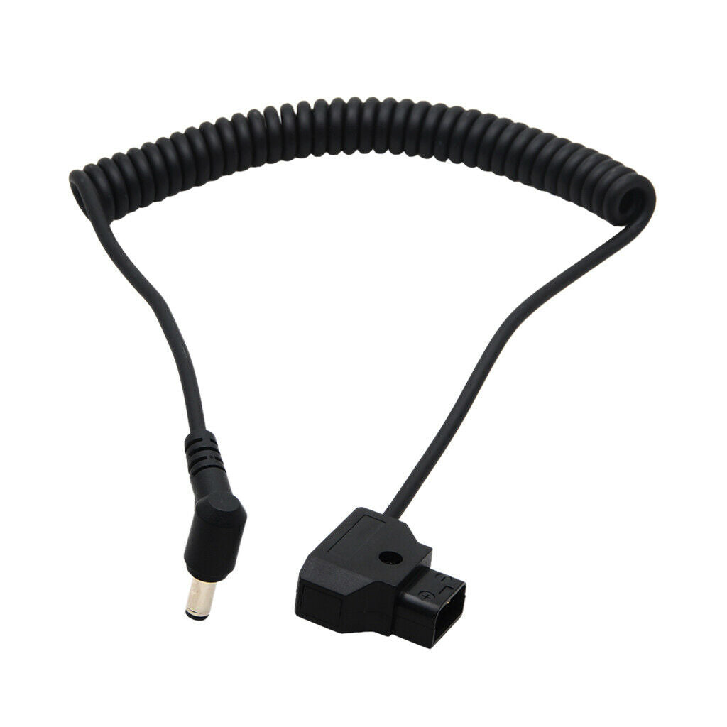 Male D-Tap P-Tap to DC Adapter Power Cable for Anton Bauer Battery Plate