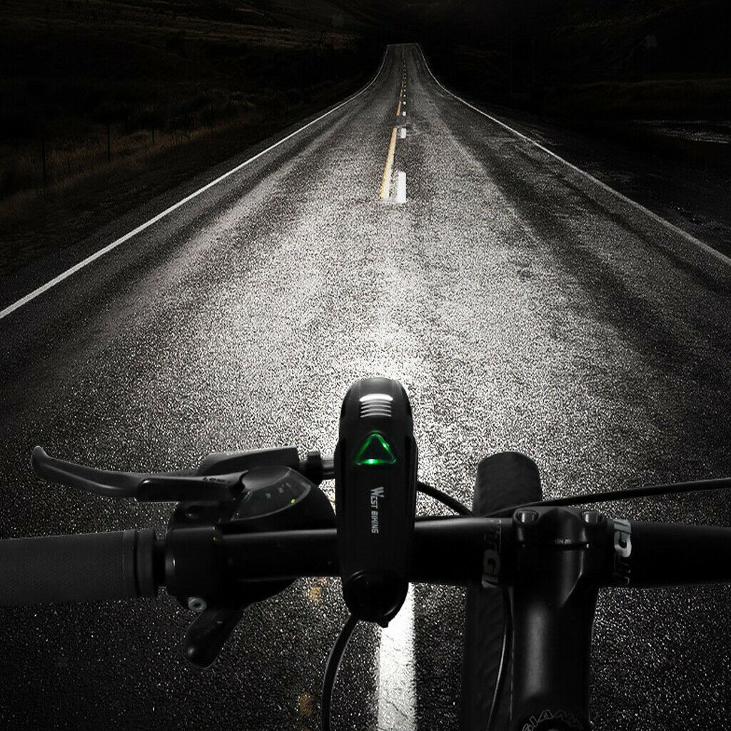 Anti-dazzle Rechargeable Bicycle Headlight LED Bike Front Light USB XPG LED