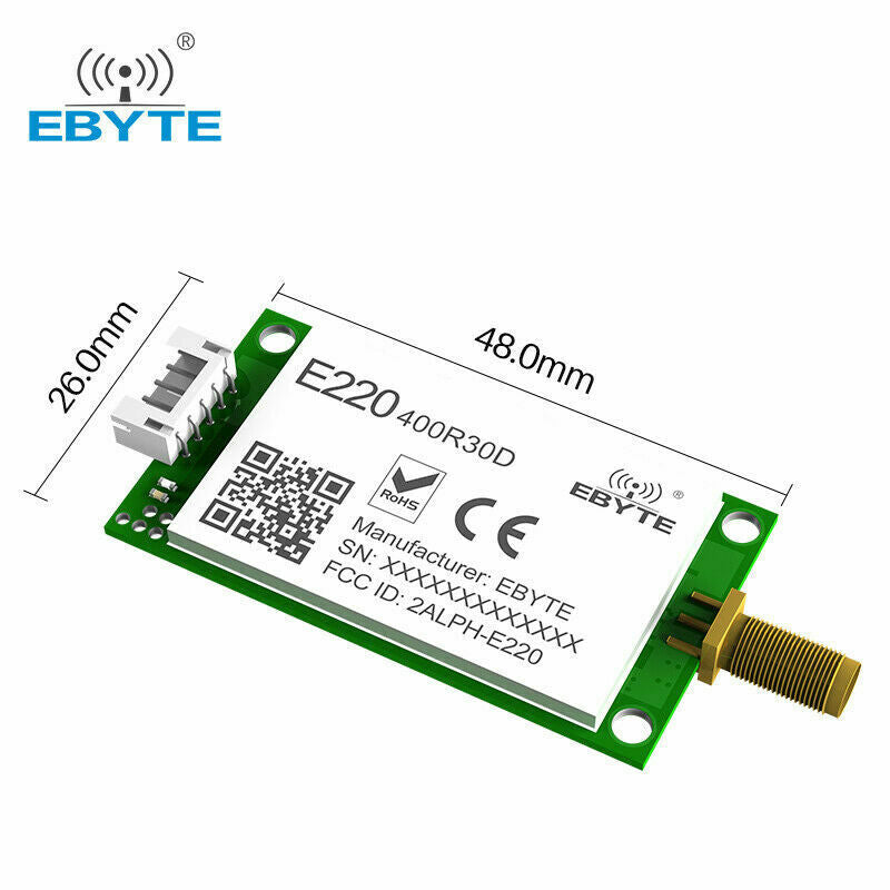 Ebyte LLCC68 LoRa Module RS485 30dBm 10KM Wireless  Long Range RF Module