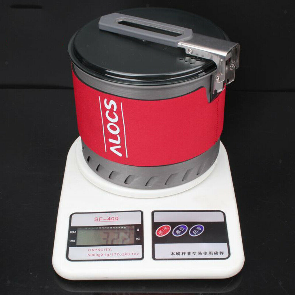 Outdoor Camping Cooking Pot Energy-gathering Ring Plastic Lid Portable Hiking
