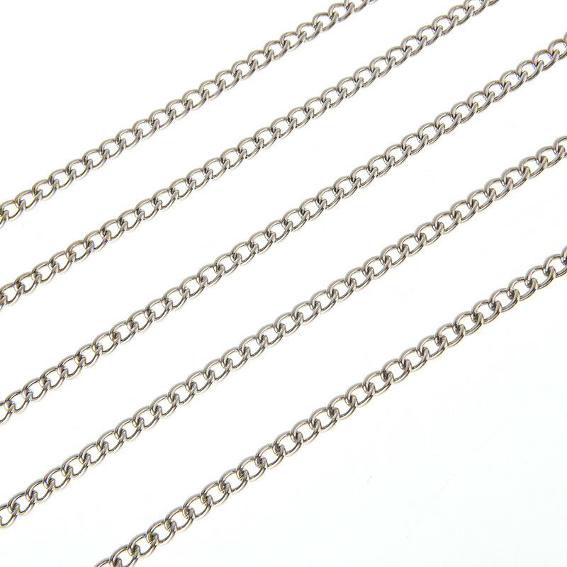 Extra Long Strong Metal hipster Key Wallet Belt Ring Clip Chain keychai.l8