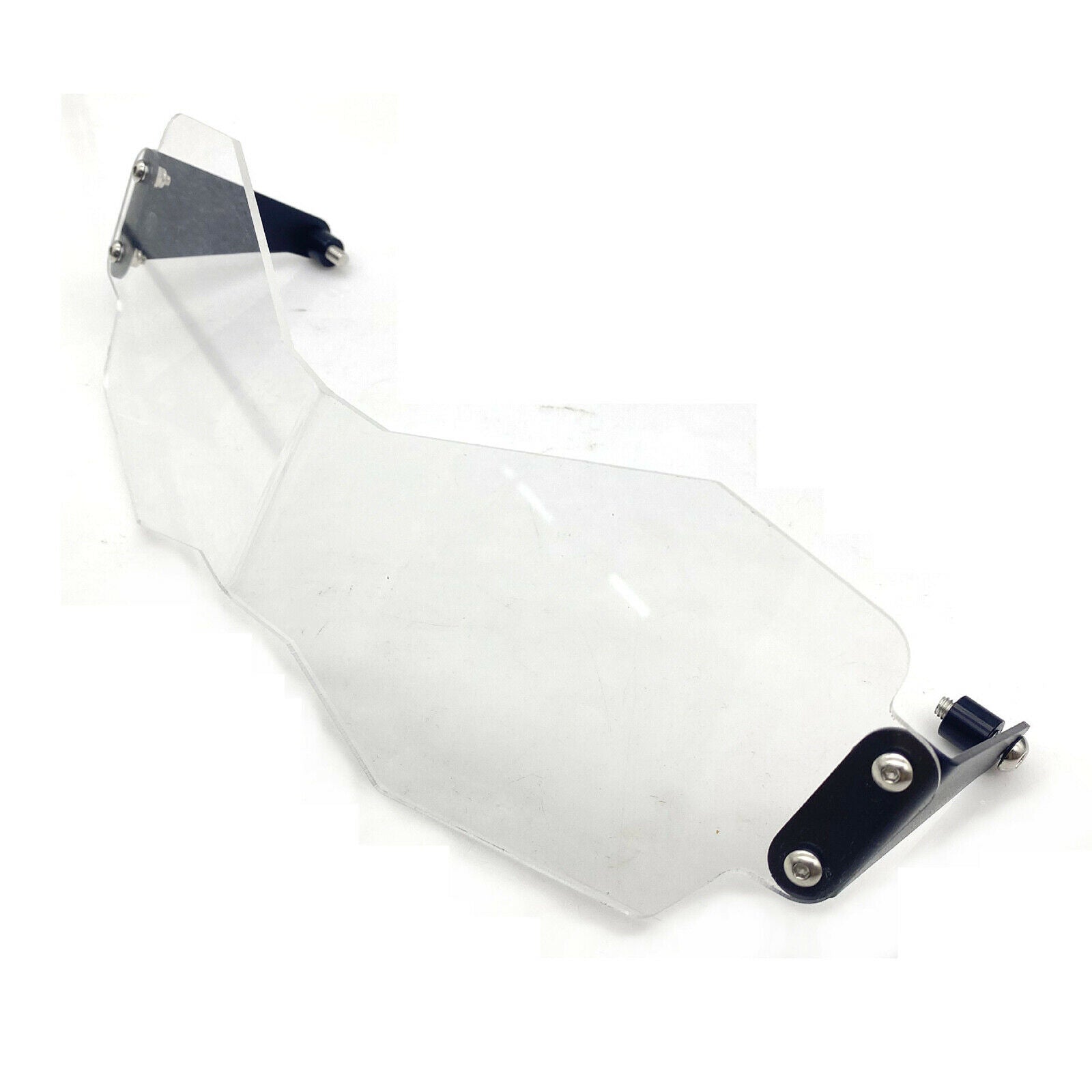 Motorcycle Headlight Protector Guard Grille Cover Transparent Light Bracket