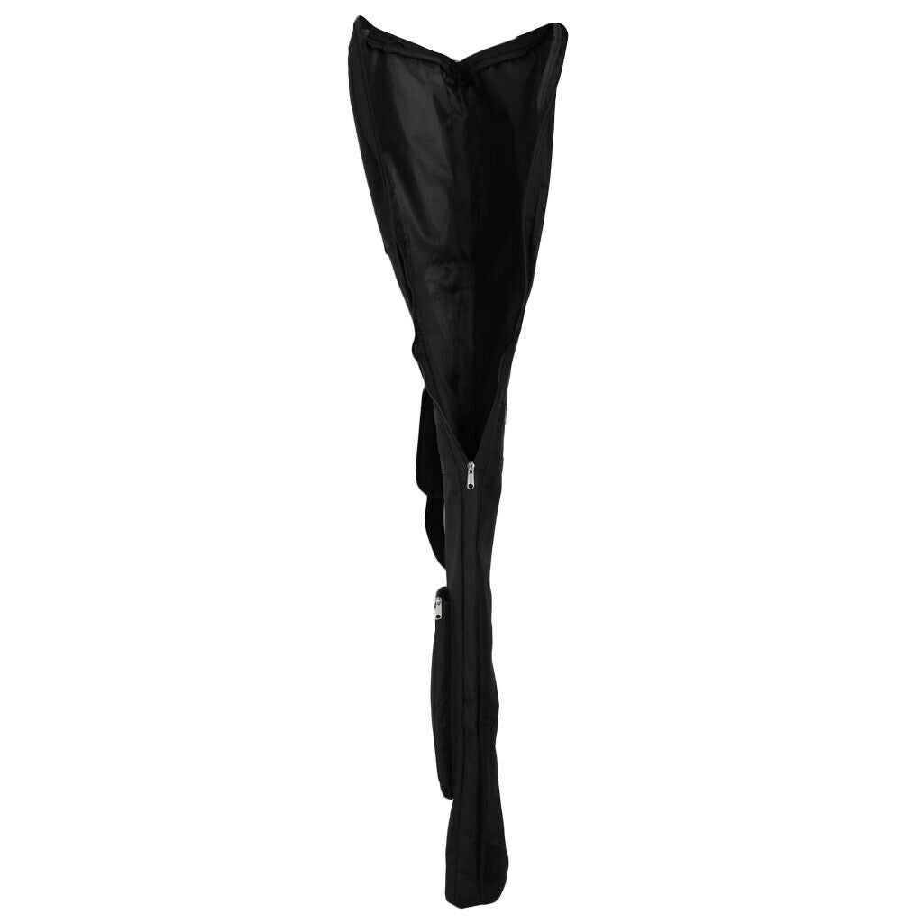 Waterppof Black Golf Travel Bag Club Durable Zippered Carry Case Carrier with