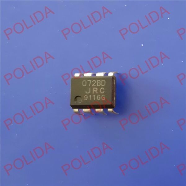 5PCS JFET OP AMP IC JRC DIP-8 NJM072BD JRC072BD 072BD