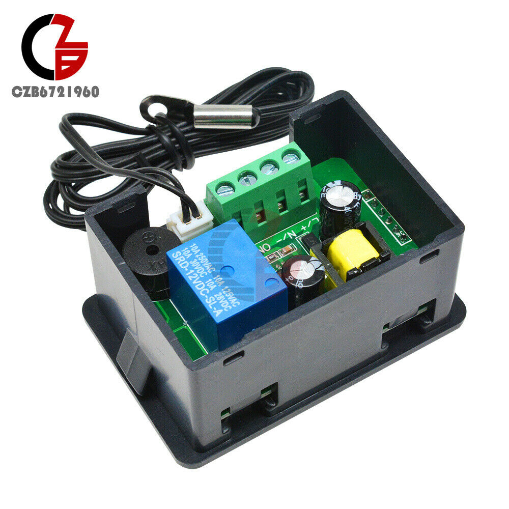 1.37" LCD Digital Display AC110-220V Temperature Controller NTC Sensor -55℃~120℃