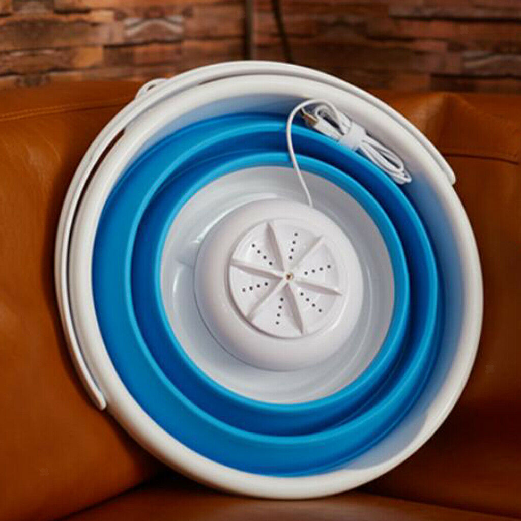 Portable  Washing Machine Folding Washer USB Charger For Apartments