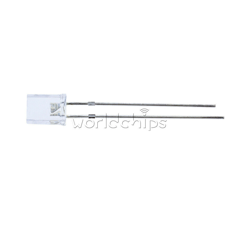10PCS Square White Light LED Light-emitting Diode 2*5*7mm