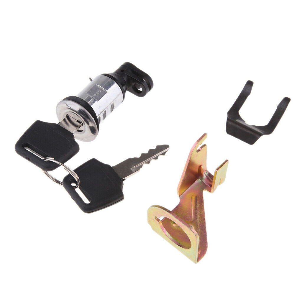 Motorcycle   E - bike   Scooter   Lock   Set   for   Power   Seat   Trunk   with