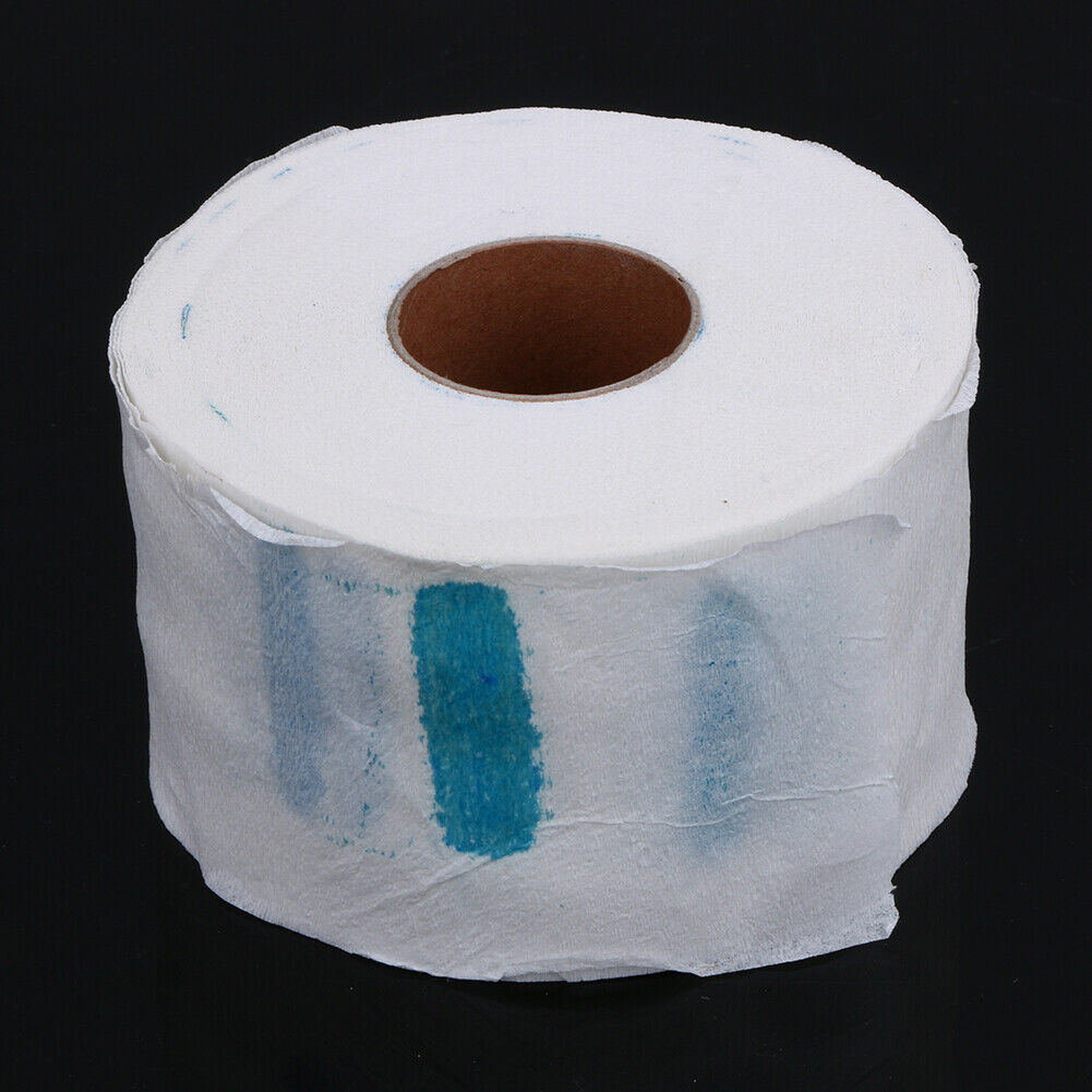 Disposable Neck Paper Roll Salon Hair Cutting Washing Accessory Tool  @
