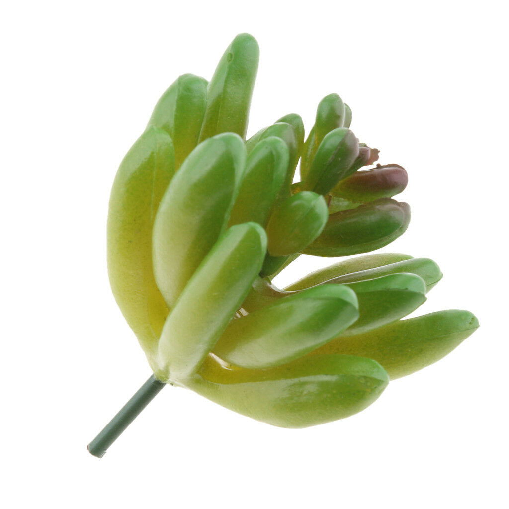 Set of 2 Artificial Succulent Flower Real Touch Simulation Faux Plant 304