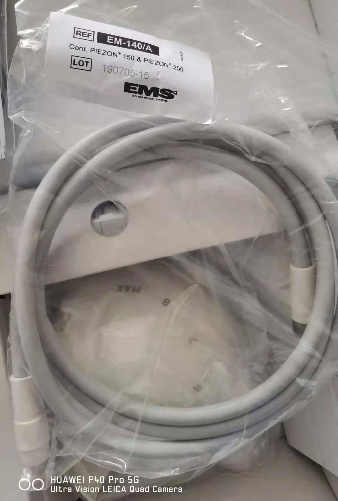 Hu Friedy/EMS Cord for Scaler Piezon EMS models 150/250 LED (EM-140/A)