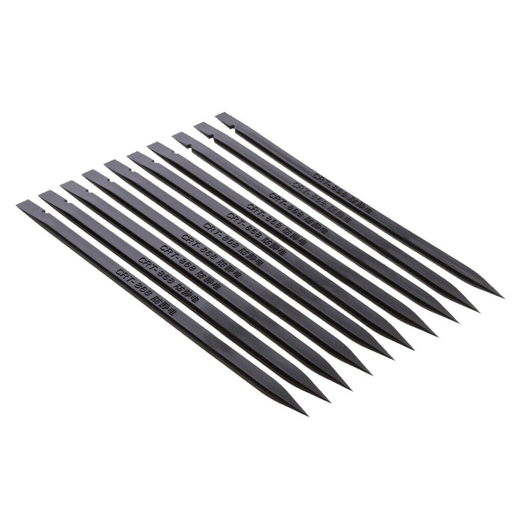 20Pack Professional Thin Opening Pry Bar Opener Tool for Smart Phone Black