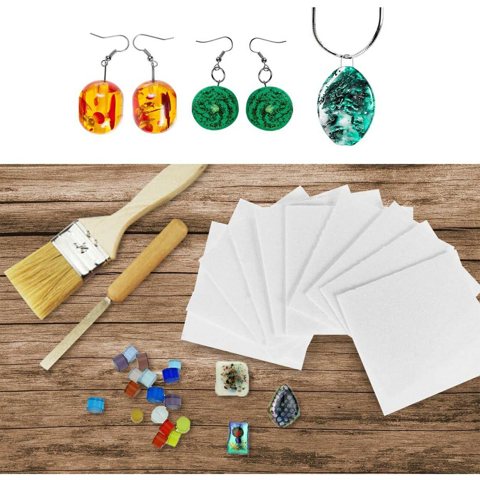 50Pack Glass Fusing Paper Ceramic Fiber Paper Making Pottery Tool Crafting