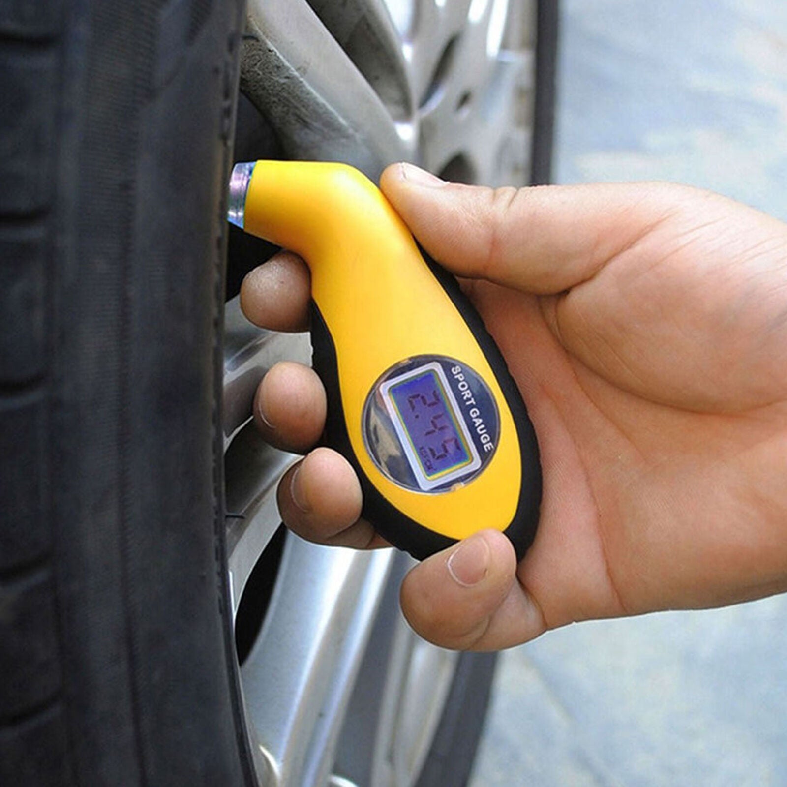 Digital Tire Pressure Gauge Car Bike Truck Auto Air PSI Meter Tester Tyre Gauge